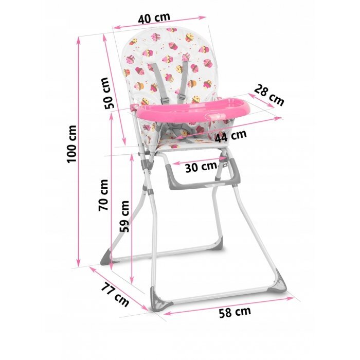 Ricokids Scaun de masa Fando Briose