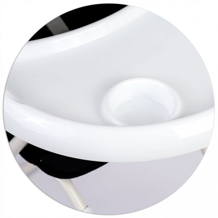 Ricokids Scaun de masa Fando Negru