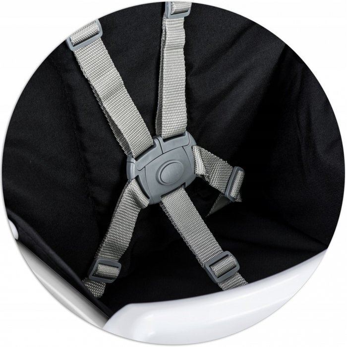 Ricokids Scaun de masa Fando Negru