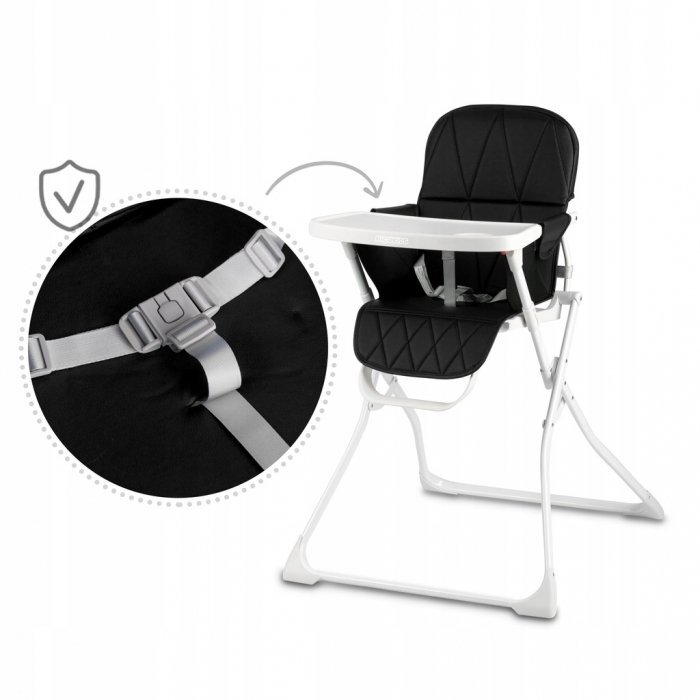 Ricokids Scaun de masa Nuco negru