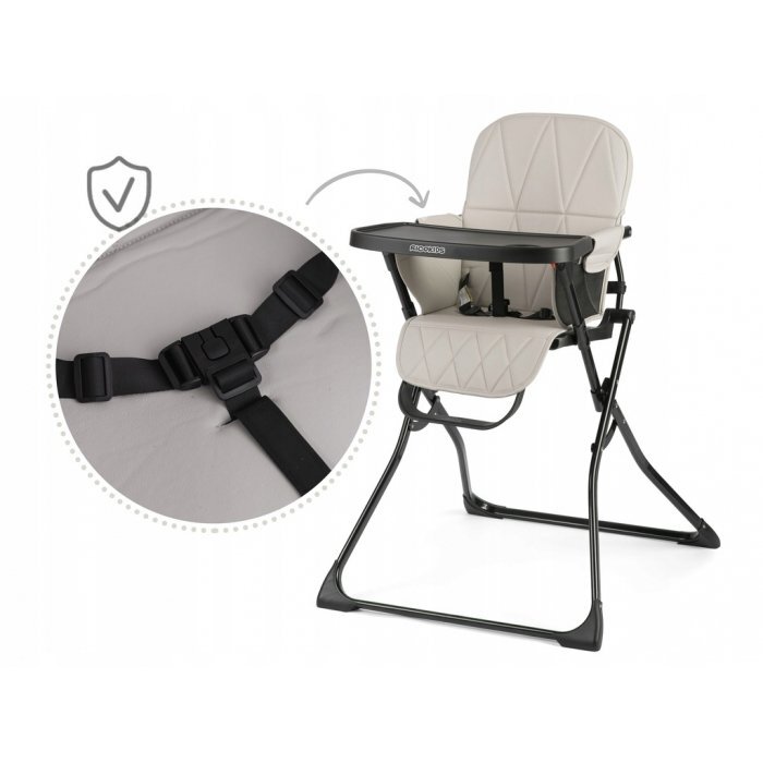 Ricokids Scaun de masa Nuco negru cu gri