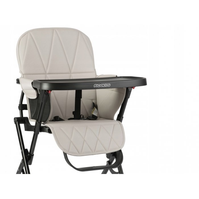 Ricokids Scaun de masa Nuco negru cu gri