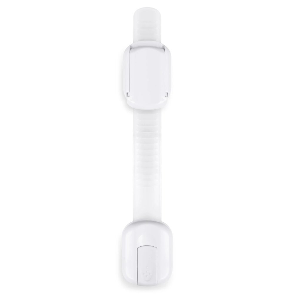 Ricokids Set 6 sigurante pentru copii Alb multifunctionale utilizare multipla instalare cu adeziv 3M 19x3.4 cm