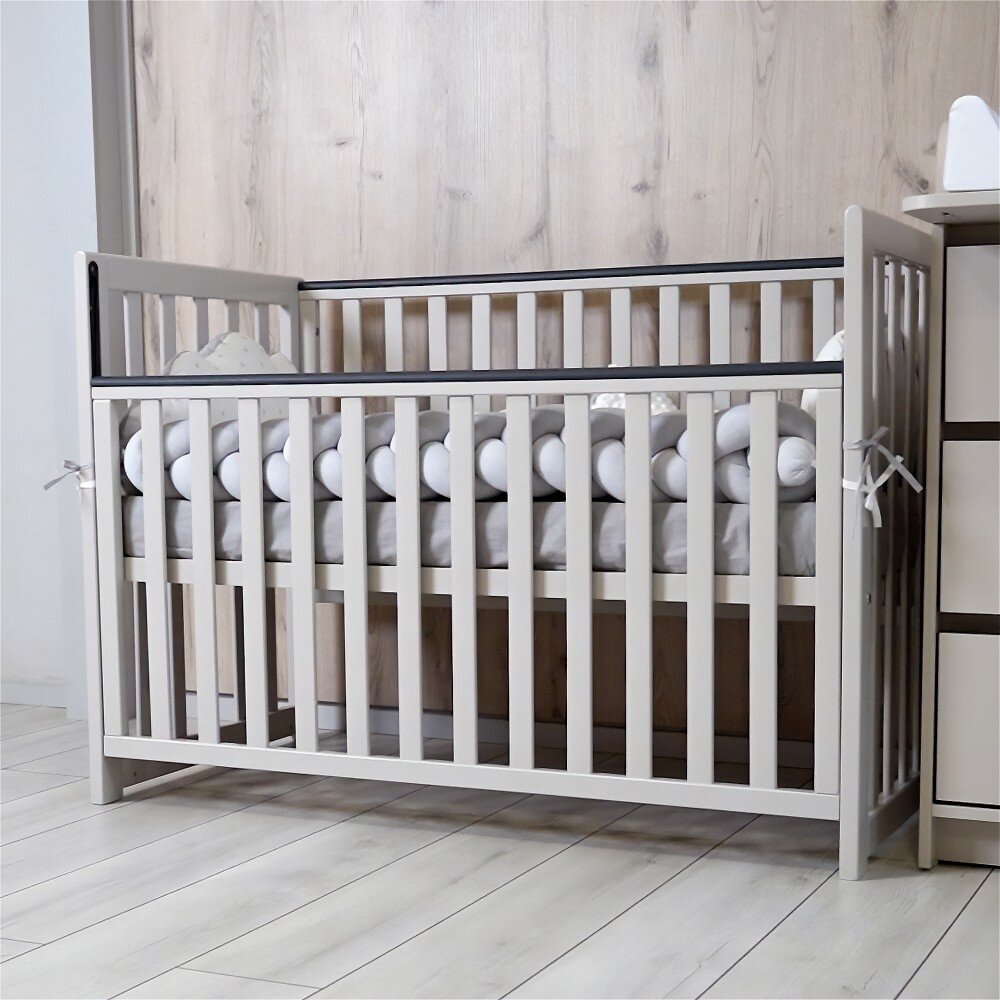 RKids Patut din lemn de fag pentru copii Oslo 120 x 60 cm Cashmere