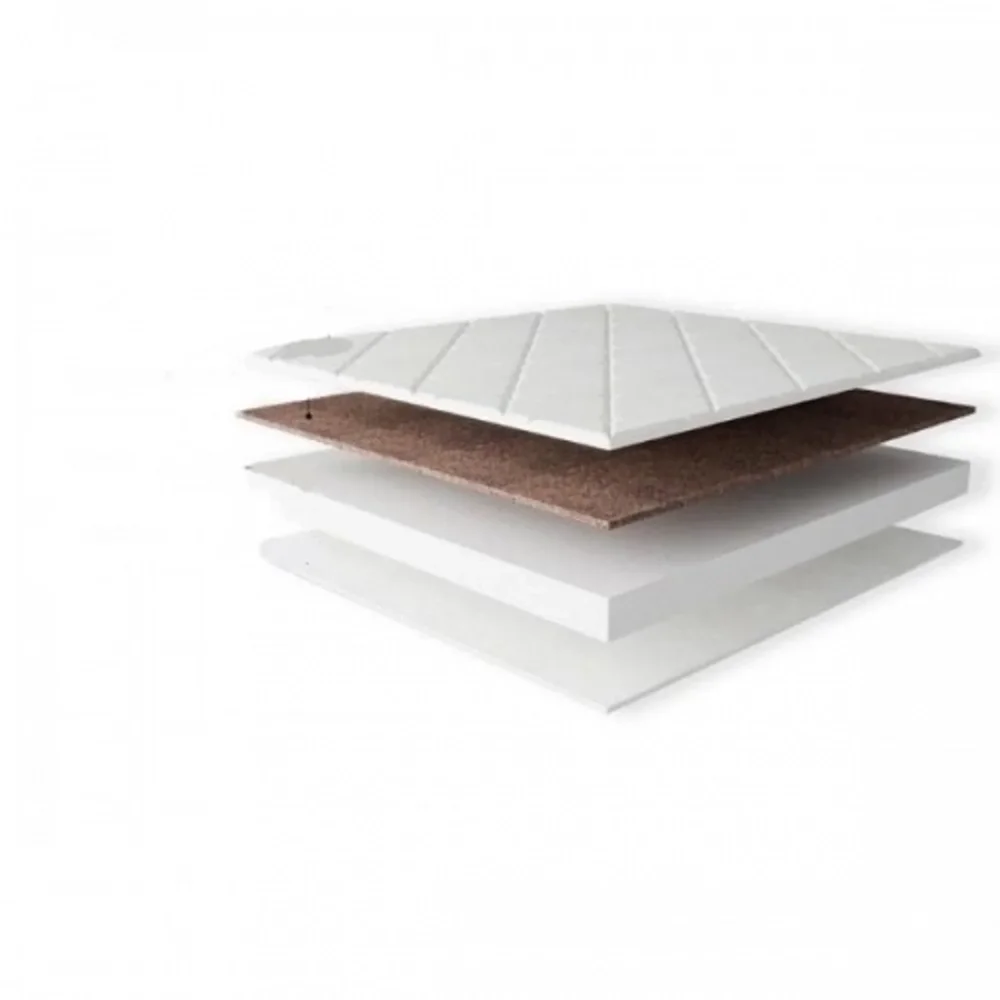 RKids Patut din lemn de fag pentru copii Roma 3 in 1 Graphite 140 x 70 cm