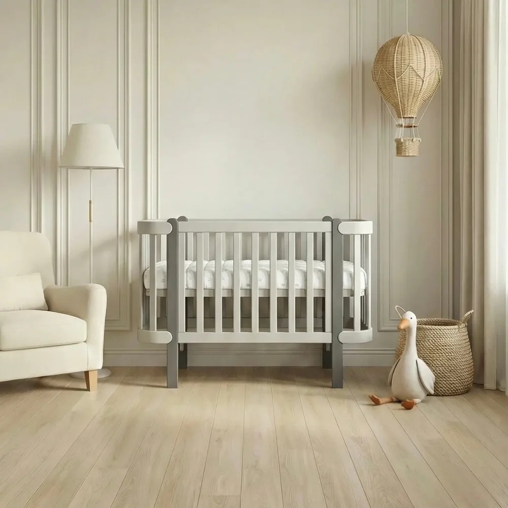 RKids Patut pentru copii Monaco din lemn de fag Cashmere 120 x 60 cm