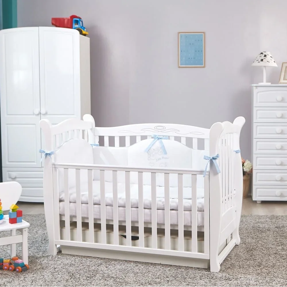 RKids Sistem de balansare cu sertar pentru patuturile Malmo Oslo Cannes Vienna Paris Alb