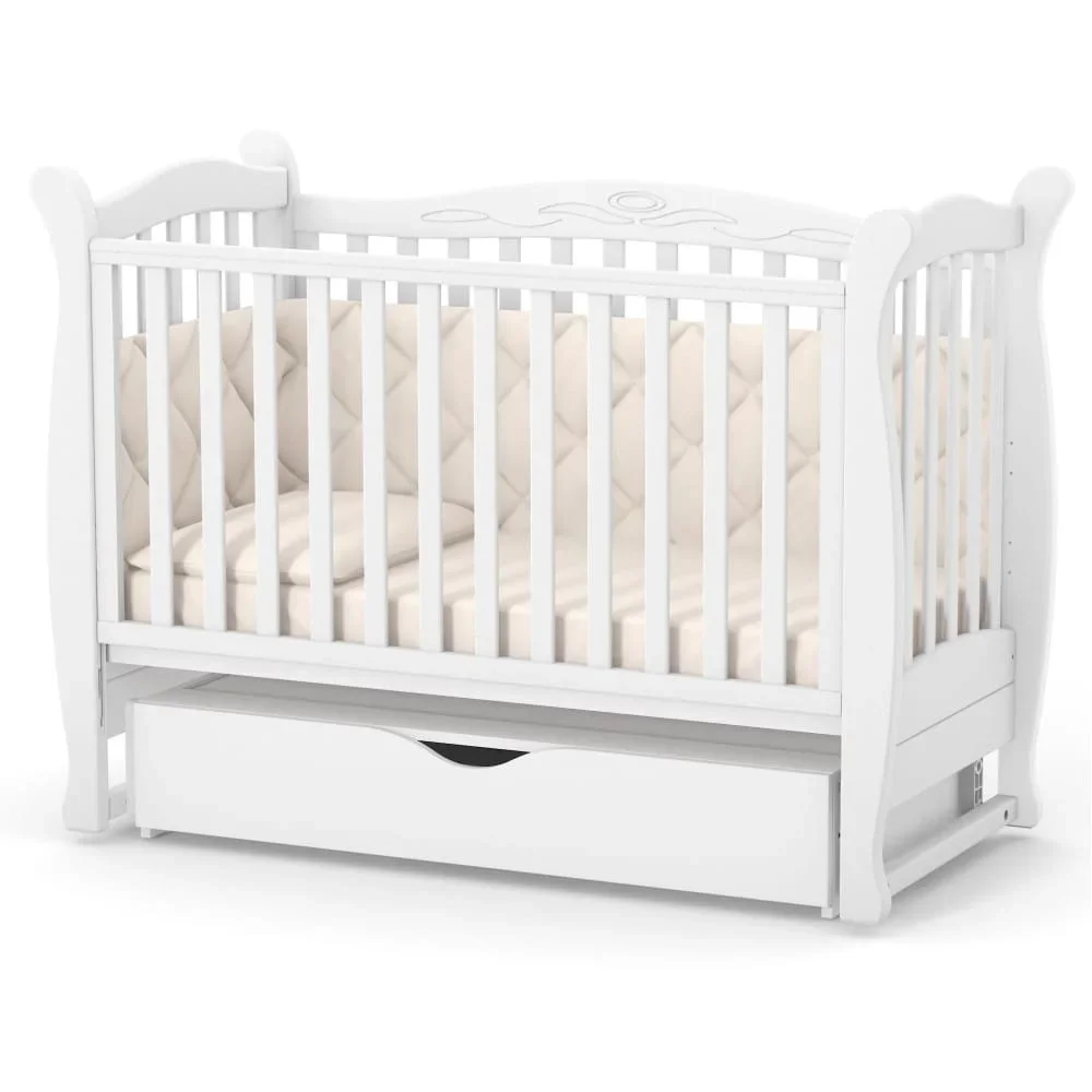 RKids Sistem de balansare cu sertar pentru patuturile Malmo Oslo Cannes Vienna Paris Alb