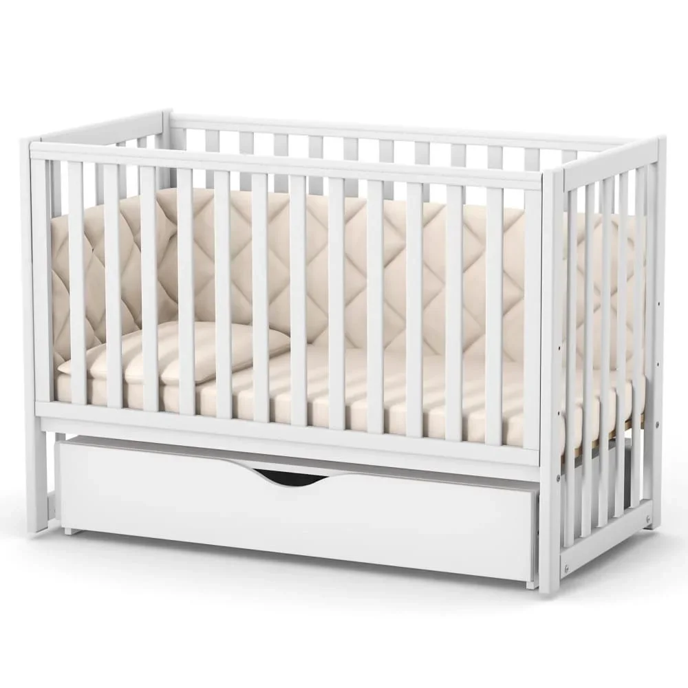 RKids Sistem de balansare cu sertar pentru patuturile Malmo Oslo Cannes Vienna Paris Alb