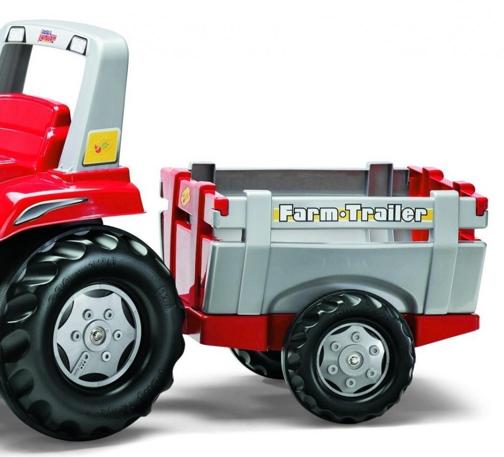 ROLLY TOYS Tractor cu pedale Junior cu remorca si cupa