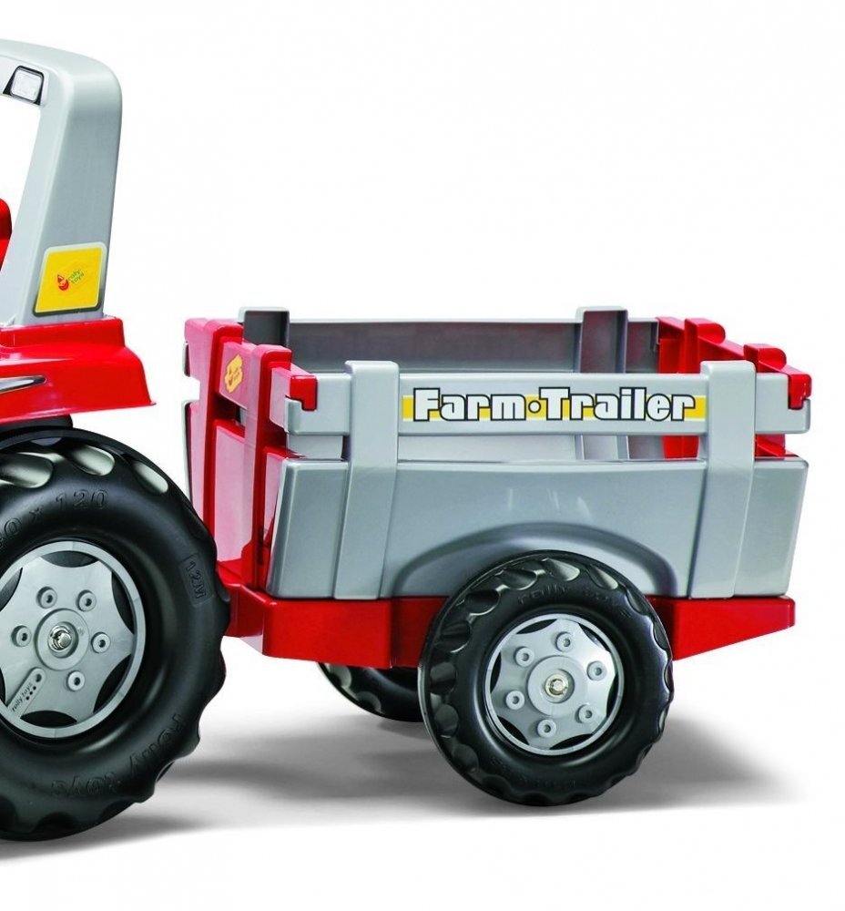 ROLLY TOYS Tractor cu pedale Rolly Junior cu remorca