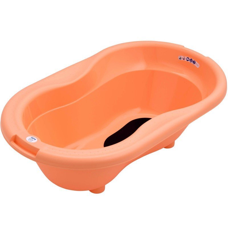 Rotho-Baby Design Cadita cu covoras antiderapant Top Peach Rotho-babydesign