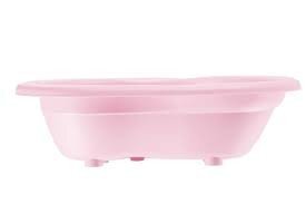 Rotho-Baby Design Cadita cu covoras antiderapant TOP Tender rose Rotho-babydesign