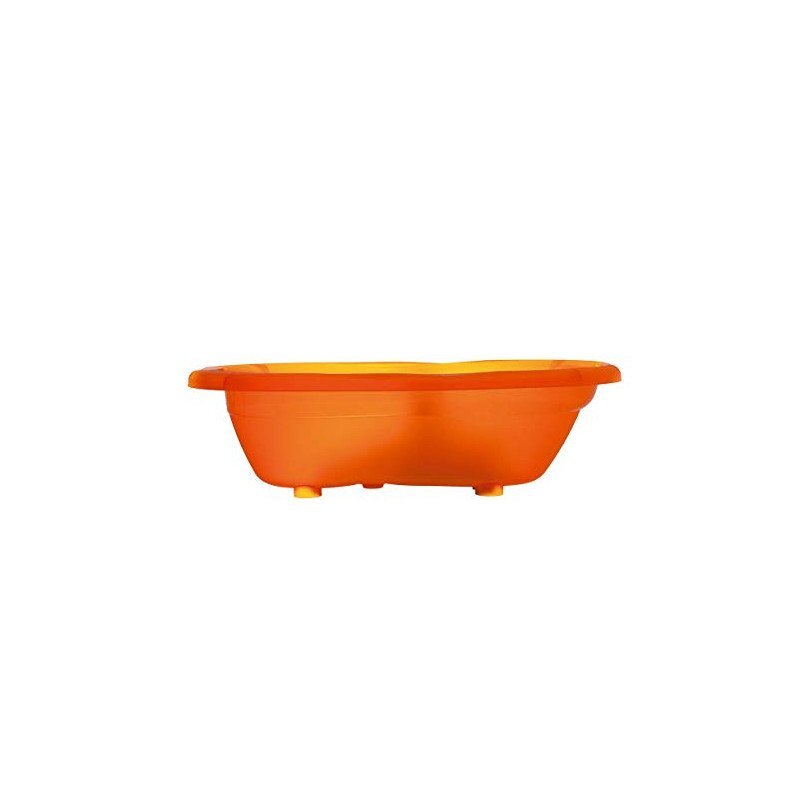 Rotho-Baby Design Cadita cu covoras antiderapant Top Translucent orange Rotho babydesign