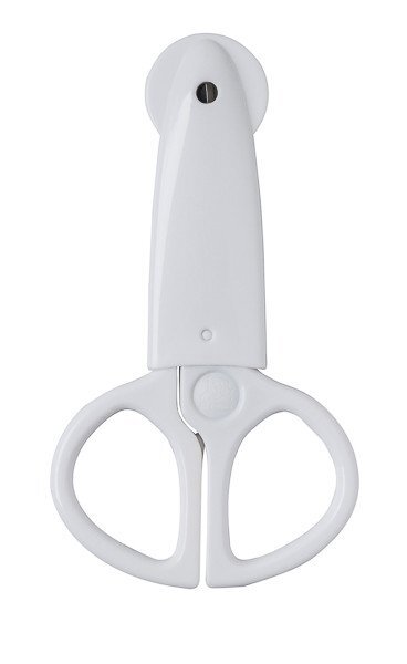 Rotho-Baby Design Forfecuta pentru bebelusi cu varf rotund ceramic white Rotho babydesign