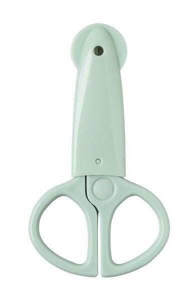 Rotho-Baby Design Forfecuta pentru bebelusi cu varf rotund swedish green Rotho babydesign