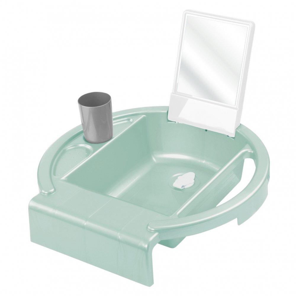 Rotho-Baby Design Organizator baie Kiddys Wash Swedish green white Rotho baby-design