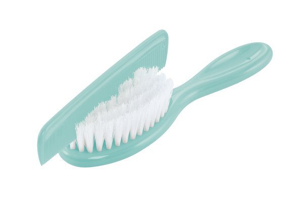 Rotho-Baby Design Perie si pieptan pentru bebelus Swedish green Rotho-babydesign