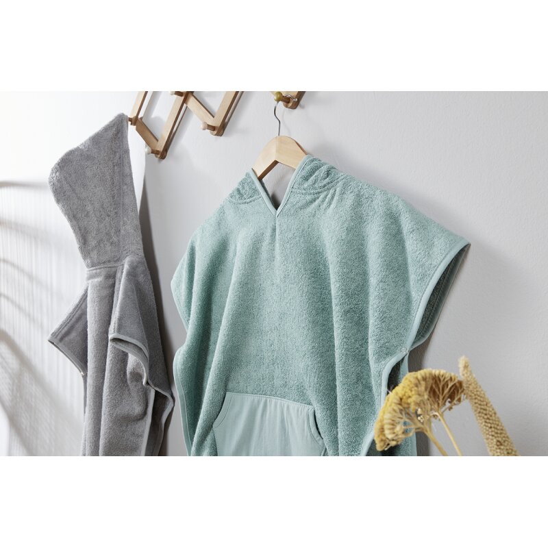 Rotho-Baby Design Poncho de baie Rotho Babydesign pentru bebelusi Lagoon