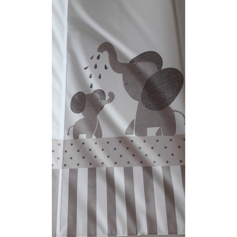 Rotho-Baby Design Saltea de infasat Rotho-babydesign 70x50 cm Soft Elefant crem