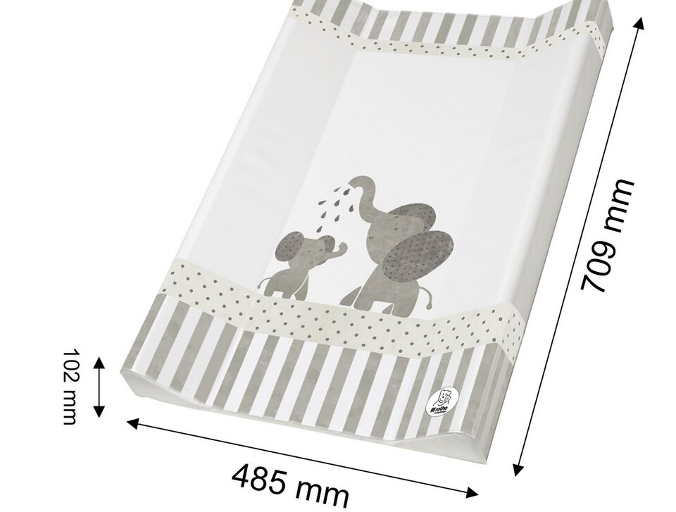 Rotho-Baby Design Saltea de infasat Rotho-babydesign 70x50 cm Soft Elefant crem