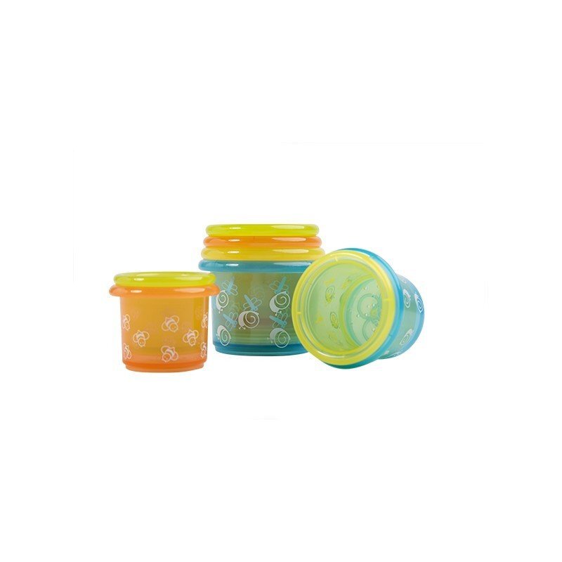 Rotho-Baby Design Set 8 pahare stivuibile Rotho babydesign 6 luni+
