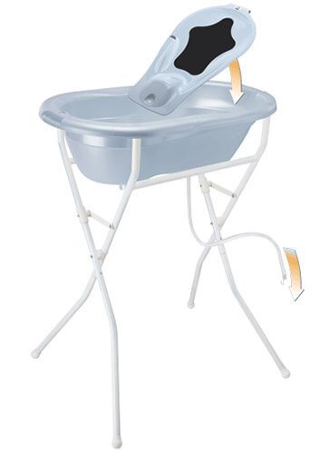 Rotho-Baby Design Sezlong de baie nou nascut pt cadita TopTop Xtra Baby blue Rotho babydesign