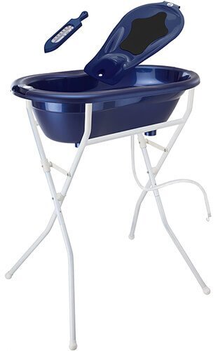 Rotho-Baby Design Sezlong de baie nou nascut pt cadita TopTop Xtra Blue perl Rotho babydesign