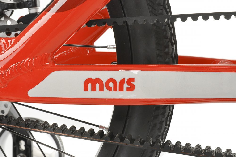 Royal Baby Bicicleta pentru copii 16 inch Mars M1601C RosuAlb 4-6 ani cadru din aluminiu roti ajutatoare frana spate mecanica pe disc frana fata C-brake