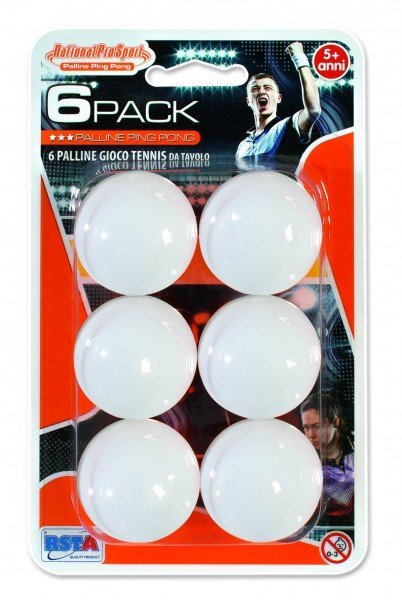 RS Toys Set 6 mingi ping pong in blister