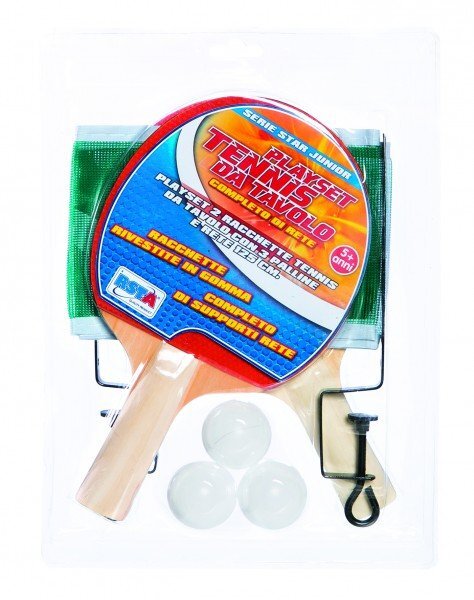RS Toys Set doua palete ping pong cu fileu si 3 mingi incluse