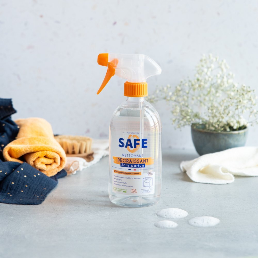 Safe Degresant Bio multisuprafete cu pulverizator fara parfum fara alergeni 500 ml