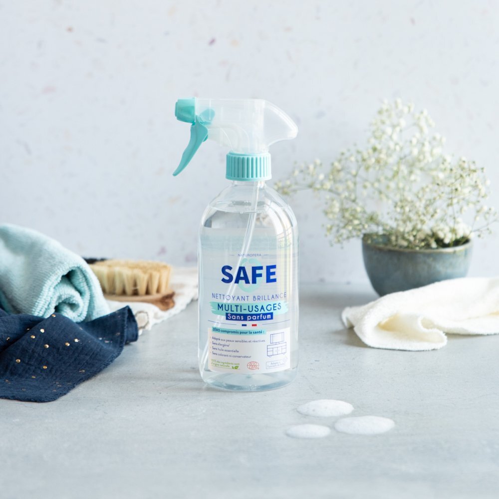 Safe Detergent Bio multisuprafete cu pulverizator fara parfum fara alergeni 500 ml
