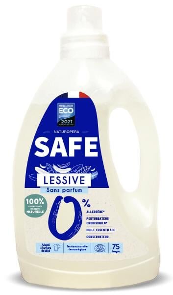 Safe Detergent Bio pentru rufe fara parfum fara alergeni 3 litri