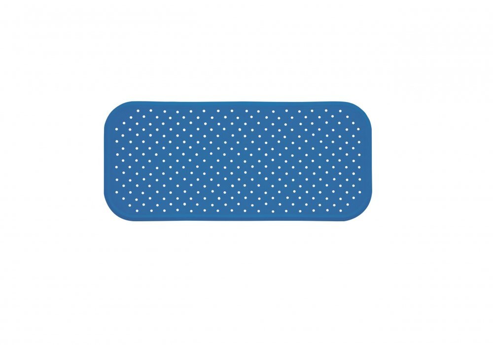 SANGER Covoras pentru cada antiderapant cu ventuze 76x34 cm albastru
