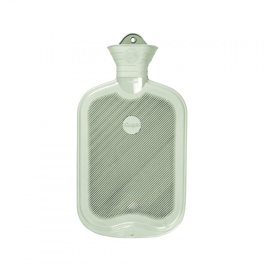 SANGER Perna pentru apa calda din cauciuc natural 2L alb