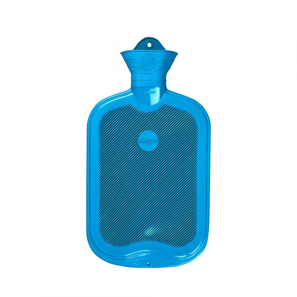 SANGER Perna pentru apa calda din cauciuc natural 2L albastru