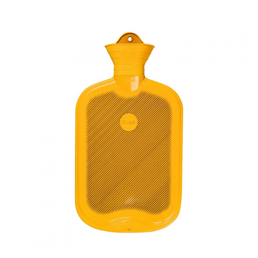 SANGER Perna pentru apa calda din cauciuc natural 2L galben