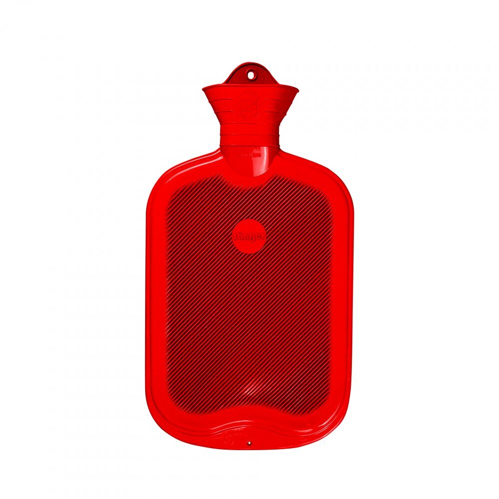 SANGER Perna pentru apa calda din cauciuc natural 2L rosu
