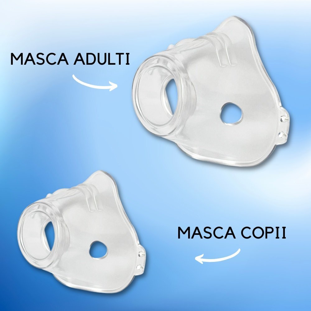 Sanity Aparat aerosoli Fast Mesh pentru copii si adulti portabil alb