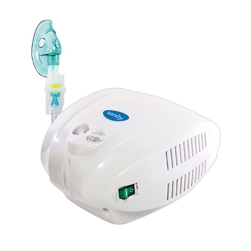 Sanity Aparat de aerosoli Alergia Stop Inhaler cu compresor si cupa medicamente 10 ml