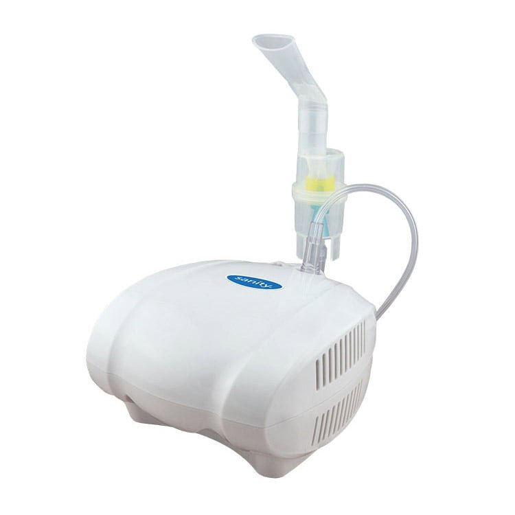 Sanity Aparat de aerosoli Alergia Stop Inhaler cu compresor si cupa medicamente 10 ml