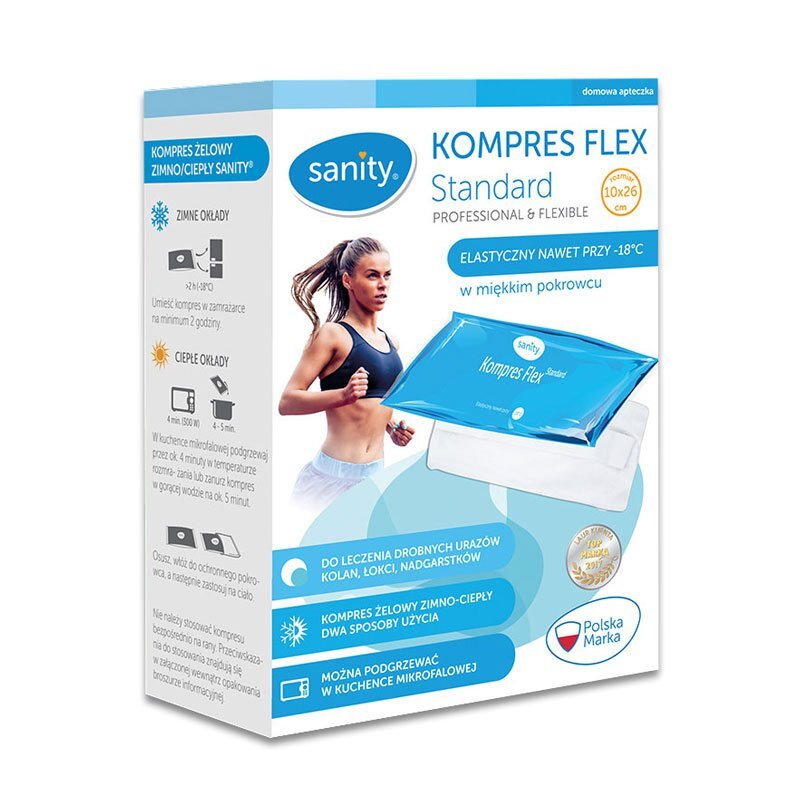 Sanity Compresa medicala Flex Standard 10 x 26 cm