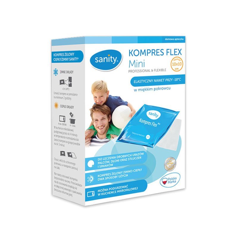 Sanity Compresa medicala Mini Flex 10 x 10 cm