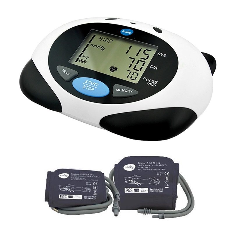 Sanity Tensiometru electronic de brat Children AP 1720 pentru copii 3 - 12 ani Tehnologie DCC 200 seturi de memorie