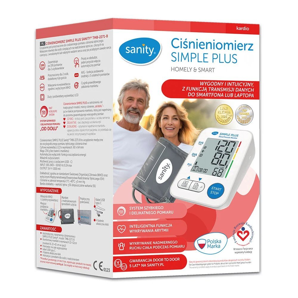 Sanity Tensiometru electronic de brat Simple Plus