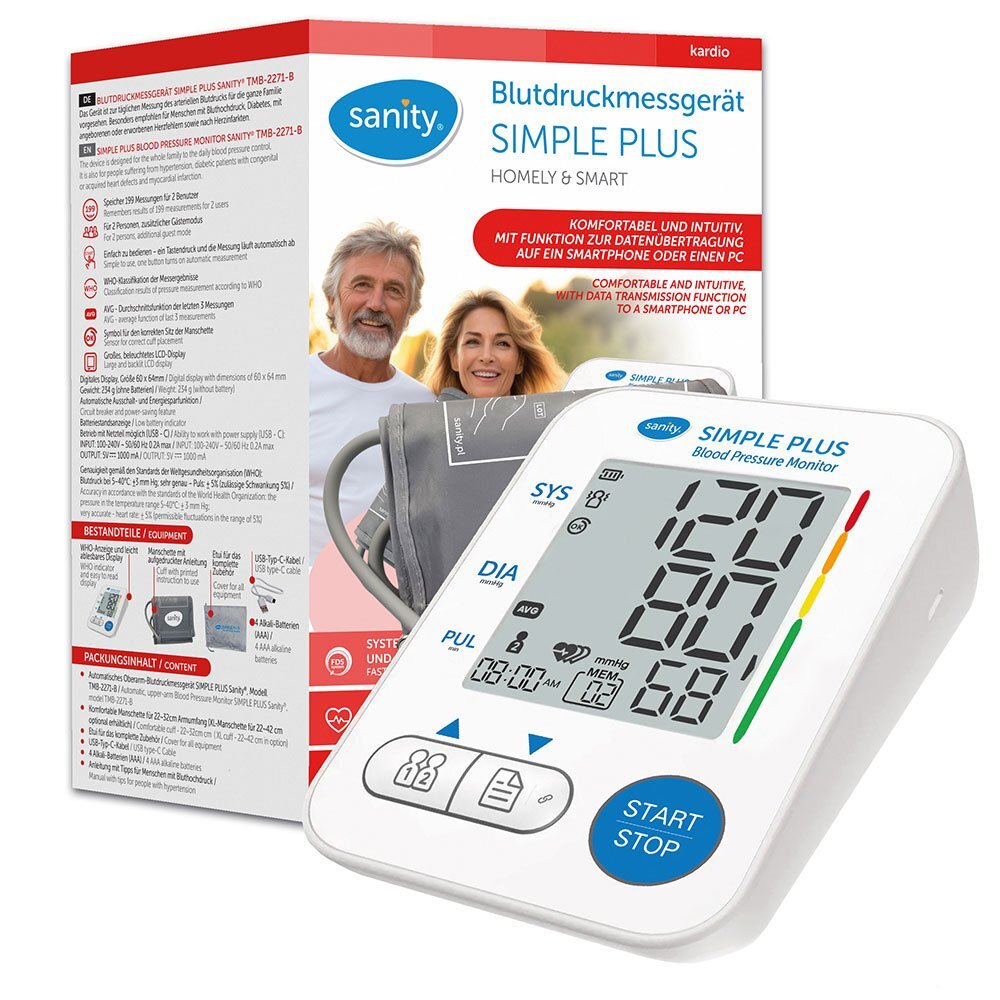 Sanity Tensiometru electronic de brat Simple Plus