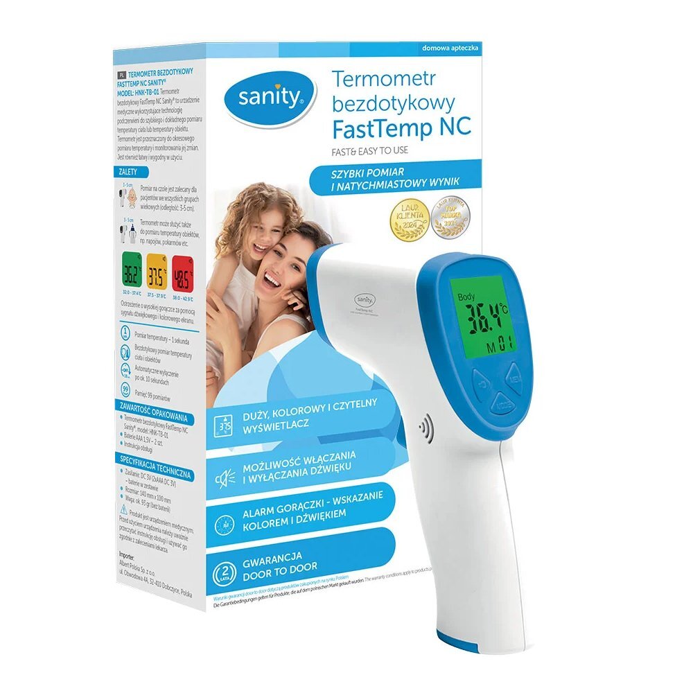 Sanity Termometru non-contact FastTemp alb