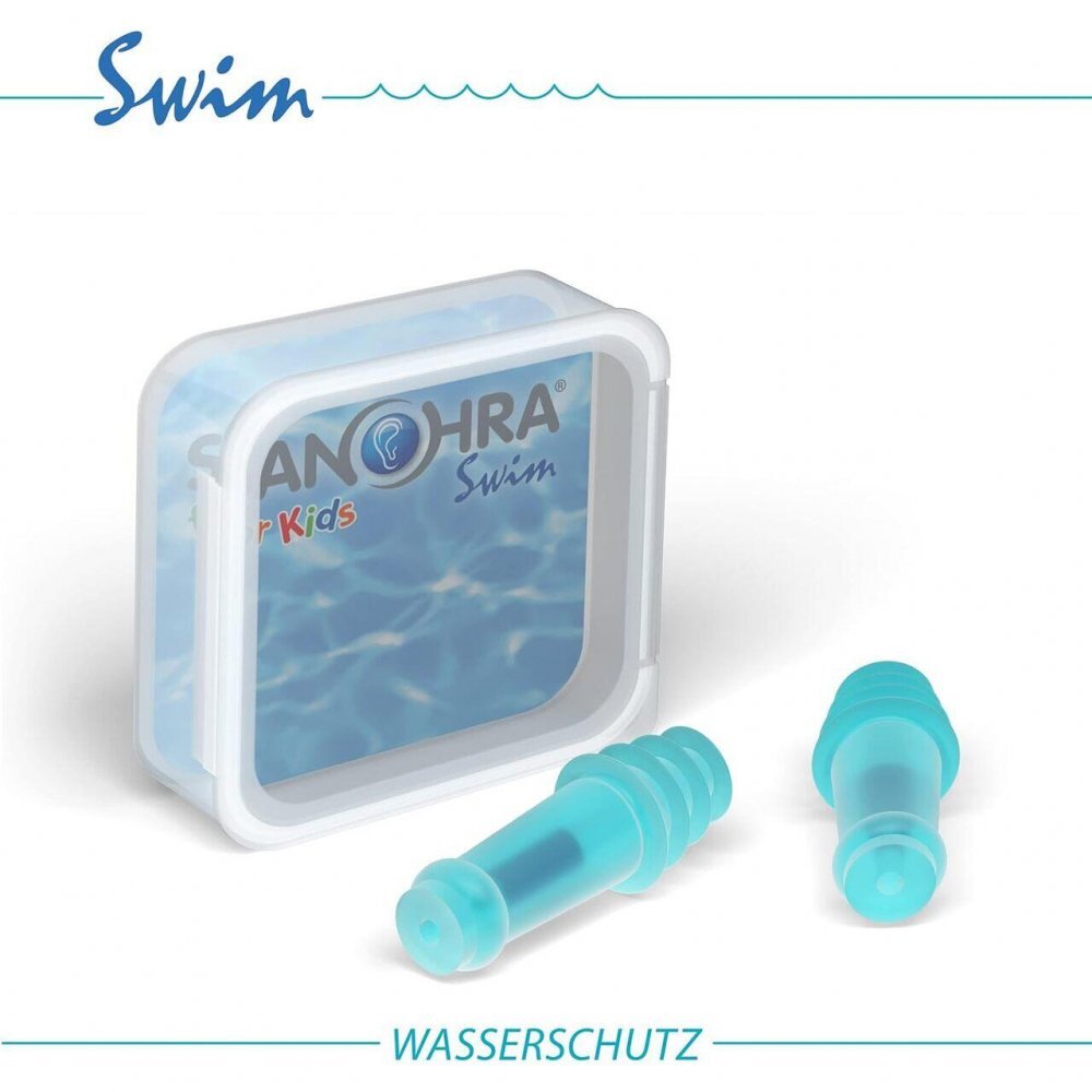 Sanohra Dopuri de urechi pentru inot Swim 1 an + albastru
