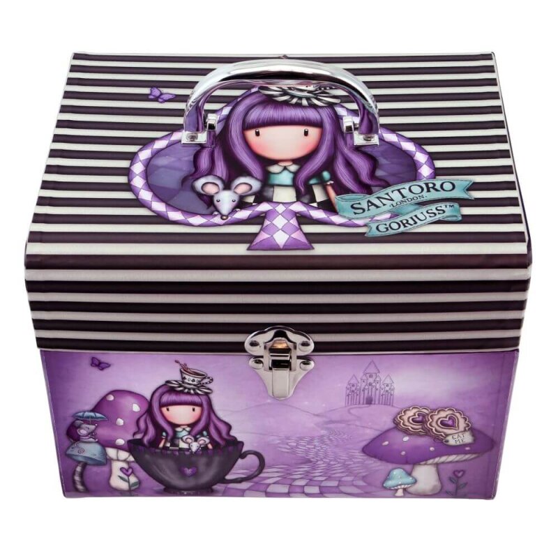 Santoro (Gorjuss) Cutie de depozitare din carton Gorjuss A Little More Tea